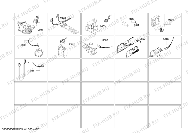 Взрыв-схема стиральной машины Siemens WM14E445ME iQ 300 varioPerfect - Схема узла 06