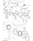 Схема №1 FL 1260 с изображением Обшивка для стиралки Whirlpool 481245310488