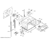Схема №2 HBN77P750 с изображением Панель управления для плиты (духовки) Bosch 00448701
