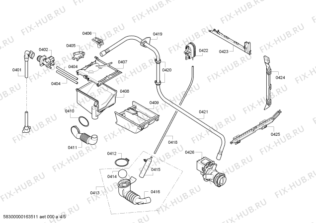 Схема №3 CWF14B10 с изображением Панель управления для стиралки Bosch 00742313