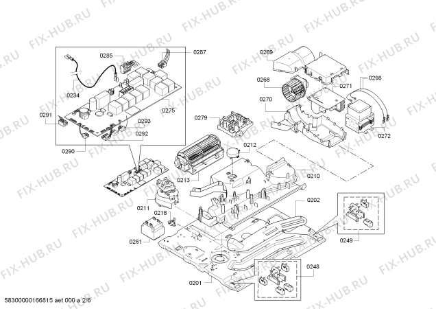 Схема №2 HBCKBB21 с изображением Панель управления для плиты (духовки) Bosch 00748937