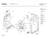 Схема №2 SR53303GB с изображением Передняя панель для посудомойки Siemens 00285226