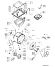 Схема №2 AWE 6419P с изображением Обшивка для стиралки Whirlpool 481010497248