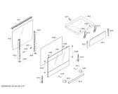 Схема №1 HGD645225R с изображением Крышка горелки для духового шкафа Bosch 00619701