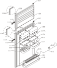 Схема №2 RFI4121AW-L(415759, HZI2026) с изображением Дверь для холодильной камеры Gorenje 505629