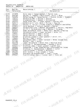 Схема №4 GM304120 с изображением Передняя панель для моечной машины Bosch 00294738