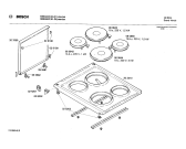 Схема №2 0750031097 HES520C с изображением Стеклянная полка для плиты (духовки) Bosch 00203475