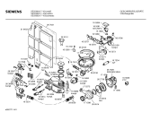 Схема №1 SE55463EU с изображением Вкладыш в панель для посудомоечной машины Siemens 00362301
