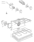 Схема №4 DEFV908BK с изображением Элемент корпуса для плиты (духовки) DELONGHI 36C96D1TT