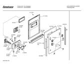 Схема №3 CP331J5 с изображением Вкладыш в панель для посудомойки Bosch 00358788