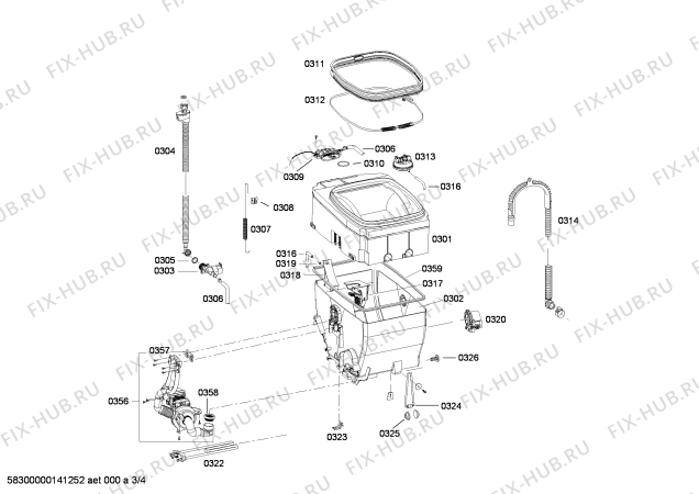 Схема №1 WP12T522IT с изображением Силовой модуль для стиральной машины Siemens 00676391