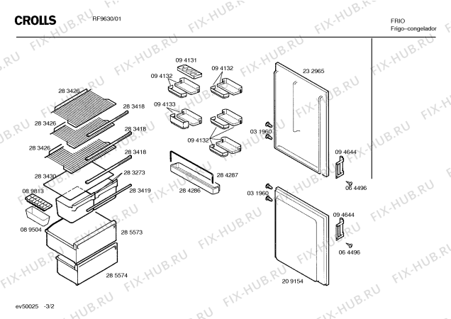 Схема №1 KGV2671NL с изображением Переключатель для холодильной камеры Bosch 00066876
