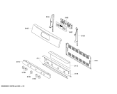 Схема №2 HGS3023UC с изображением Крышка для духового шкафа Bosch 00622485