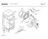 Схема №1 CT17000 CT1700 с изображением Панель для сушильной машины Bosch 00278079