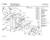 Схема №1 WFK7030 WFK6030 с изображением Панель для стиралки Bosch 00285475