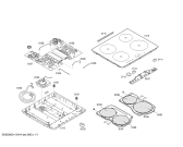 Схема №1 T4443X0 с изображением Стеклокерамика для плиты (духовки) Bosch 00475387