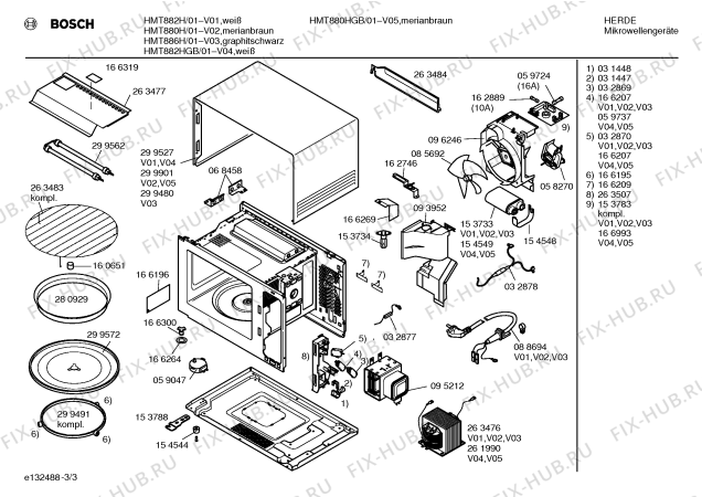 Схема №2 HMT880H с изображением Кнопка для микроволновки Bosch 00166715