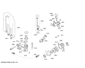 Схема №3 CG463J8 с изображением Планка ручки для посудомойки Bosch 00498023