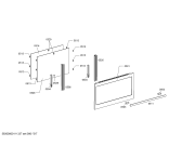 Схема №2 F3430N0NL Neff с изображением Фронтальное стекло для электропечи Bosch 00475651