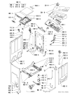 Схема №1 WAT 9555 с изображением Обшивка для стиралки Whirlpool 481245219948