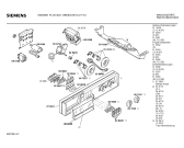 Схема №2 WM36410FG SIWAMAT PLUS 3641 с изображением Панель управления для стиральной машины Siemens 00273953
