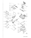 Схема №1 AKP 718/WH с изображением Переключатель для плиты (духовки) Whirlpool 481941129057