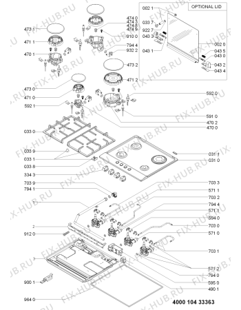 Схема №1 AKR 351/IX с изображением Всякое для духового шкафа Whirlpool 481010400266