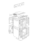 Схема №3 DOMFPW с изображением Корпусная деталь для электропечи DELONGHI 450UM1EM21