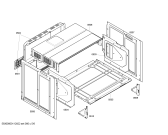 Схема №2 HBN560520B с изображением Панель управления для плиты (духовки) Bosch 00435667