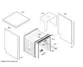 Схема №3 SGS46E07TR с изображением Столешница для электропосудомоечной машины Bosch 00684751