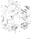 Схема №1 AKZ 676/NB/01 с изображением Дверца для духового шкафа Whirlpool 481245249739