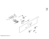 Схема №2 FRMA701 с изображением Панель управления для духового шкафа Bosch 00705348