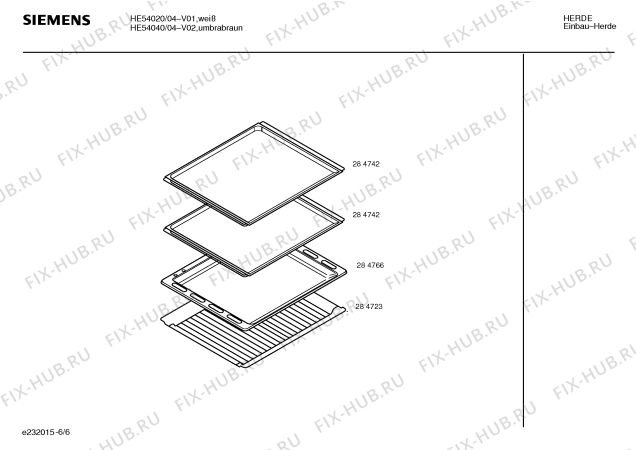 Схема №1 HE54020 с изображением Панель управления для плиты (духовки) Siemens 00285034