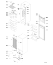 Схема №1 KDA 2455 с изображением Дверка для холодильника Whirlpool 481241610664