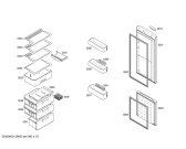 Схема №1 3KEB5600 с изображением Панель для холодильника Bosch 00666664