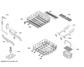 Схема №1 SGS43T92GB с изображением Передняя панель для посудомойки Bosch 00649781