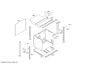 Схема №3 C301BS с изображением Плата для духового шкафа Bosch 00476321