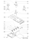 Схема №1 AKM260WH5 (F091824) с изображением Наставление для духового шкафа Indesit C00362255