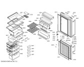 Схема №2 KG28XM40 с изображением Выдвижной ящик для холодильной камеры Siemens 00440448