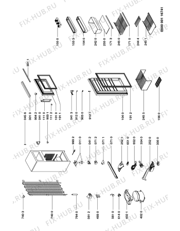 Схема №1 SC 4290 с изображением Другое Whirlpool 481946089247