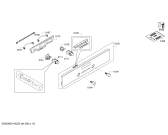 Схема №2 3HB556X с изображением Панель управления для электропечи Bosch 00674951