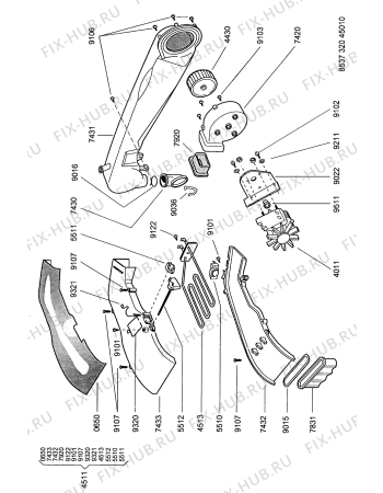 Схема №2 AWG 320-1 W с изображением Электролиния для стиралки Whirlpool 481232178138