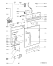 Схема №2 ADG 8502 WH с изображением Панель для посудомойки Whirlpool 481245372862
