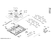 Схема №1 3ETG494B ENC.3ETG494B 4G BA T60R/2010 с изображением Решетка для плиты (духовки) Bosch 00700705