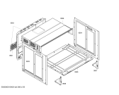 Схема №1 HBN111250A с изображением Панель управления для плиты (духовки) Bosch 00441117