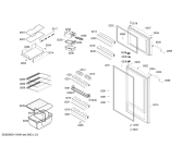 Схема №1 KSU435006K White Insert - KSU43 с изображением Вкладыш в панель для холодильника Bosch 00600357