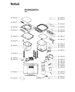 Схема №1 PF240E38/87A с изображением Покрытие для хлебопечки Tefal SS-986659