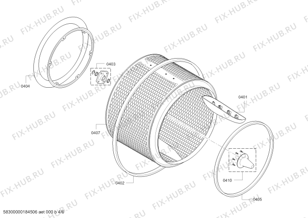 Схема №3 WTW86167SN Serie 4 selfCleaning Condenser с изображением Вкладыш для сушилки Bosch 00634149