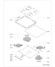 Схема №1 AKR 101/NE с изображением Поверхность для плиты (духовки) Whirlpool 481244039811