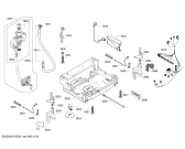Схема №3 SMI50E25AU с изображением Передняя панель для посудомойки Bosch 00673479